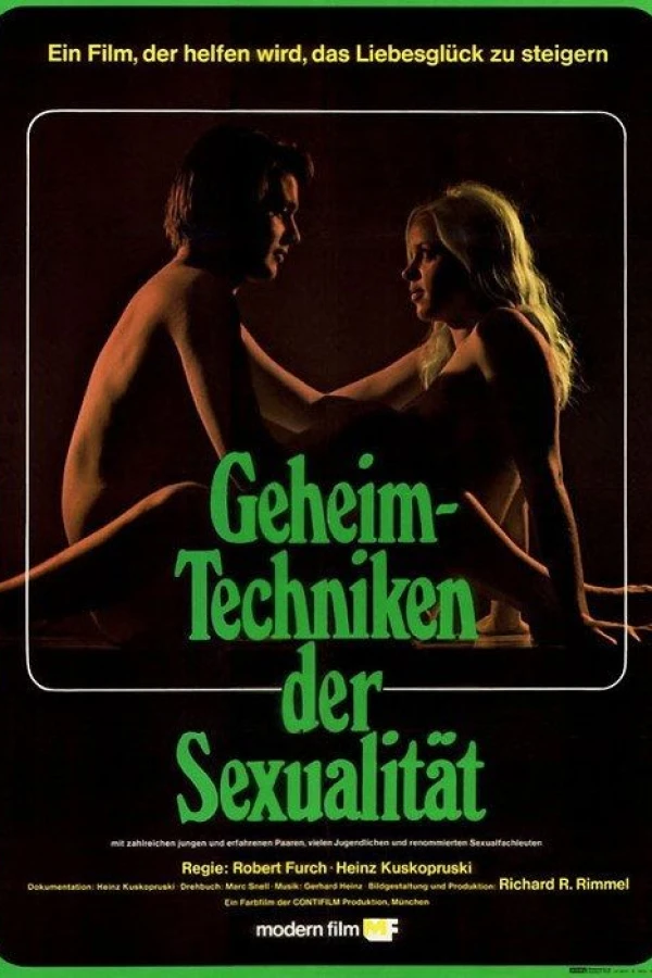 Geheimtechniken der Sexualität Plakat