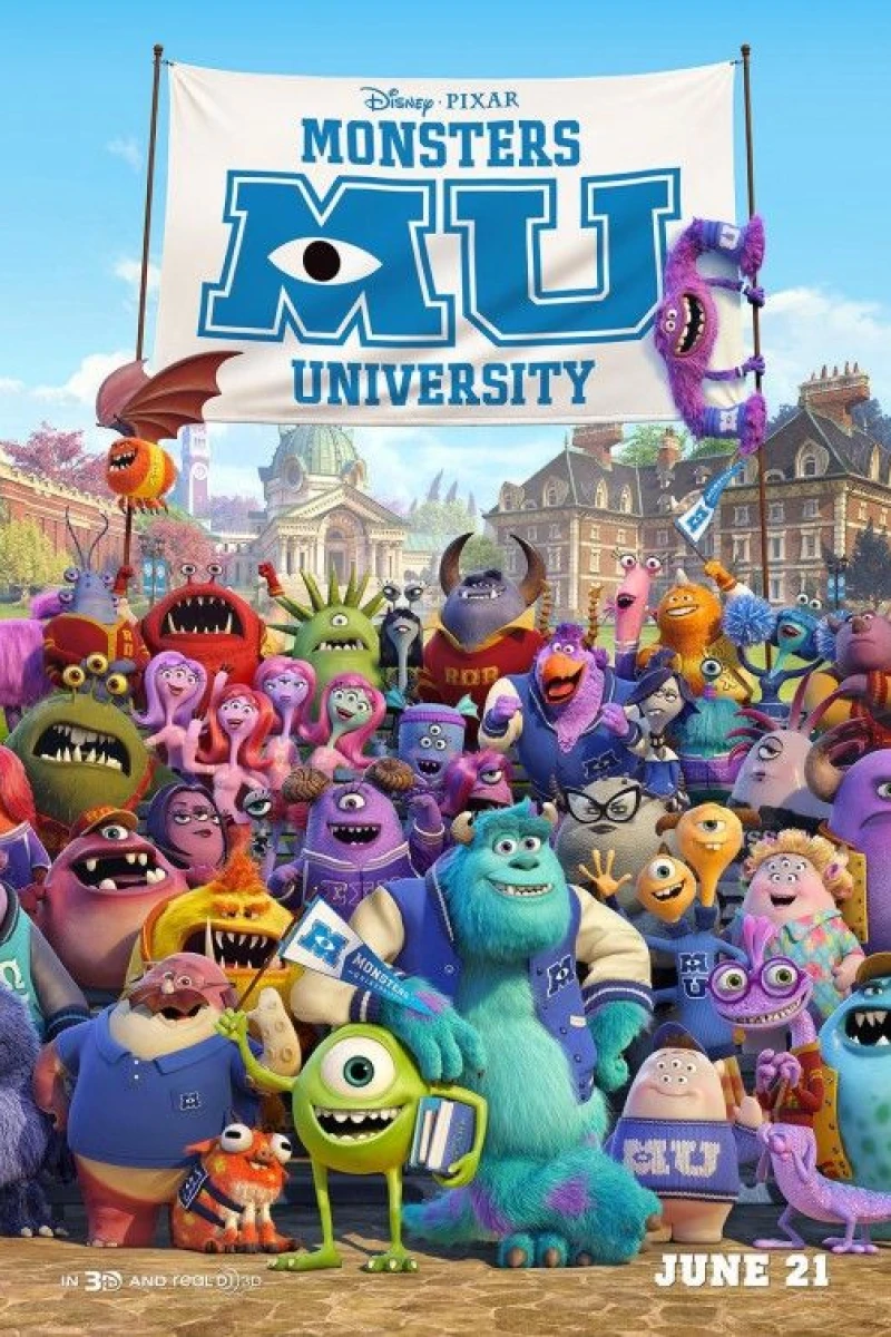 Monsters University Plakat