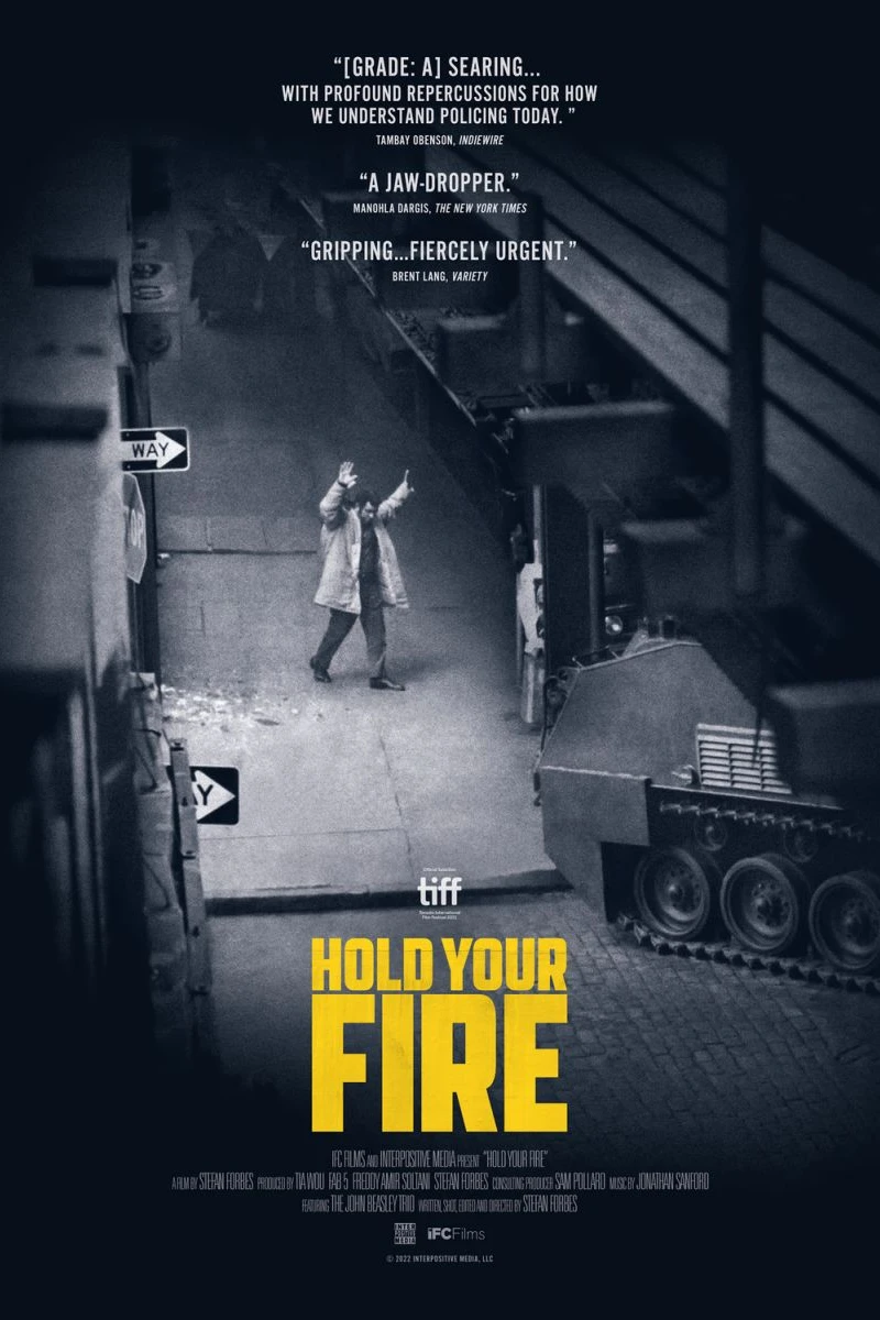 Hold Your Fire Plakat