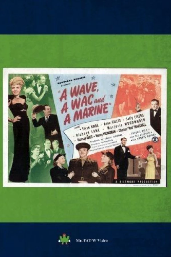 A Wave, a WAC and a Marine Plakat