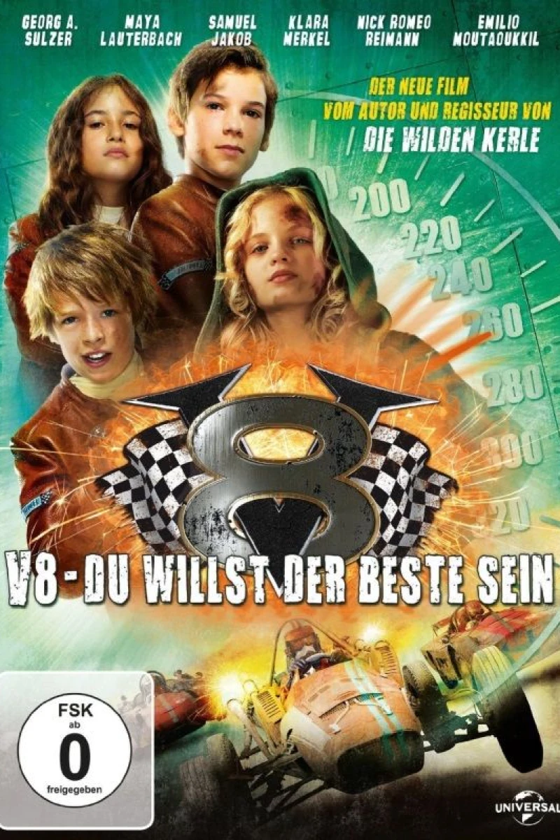 V8 - Du willst der Beste sein Plakat