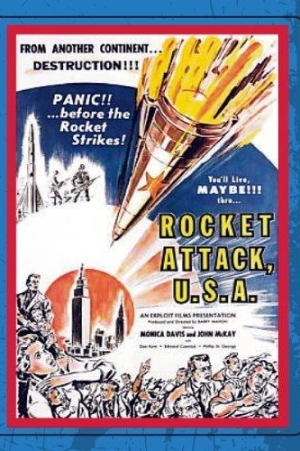 Rocket Attack U.S.A. Plakat