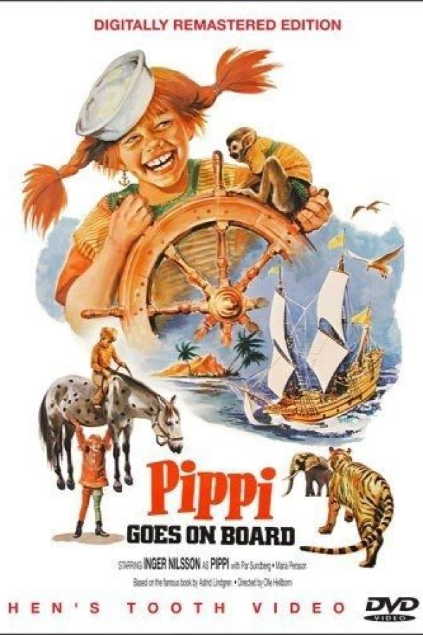 Här kommer Pippi Långstrump Plakat