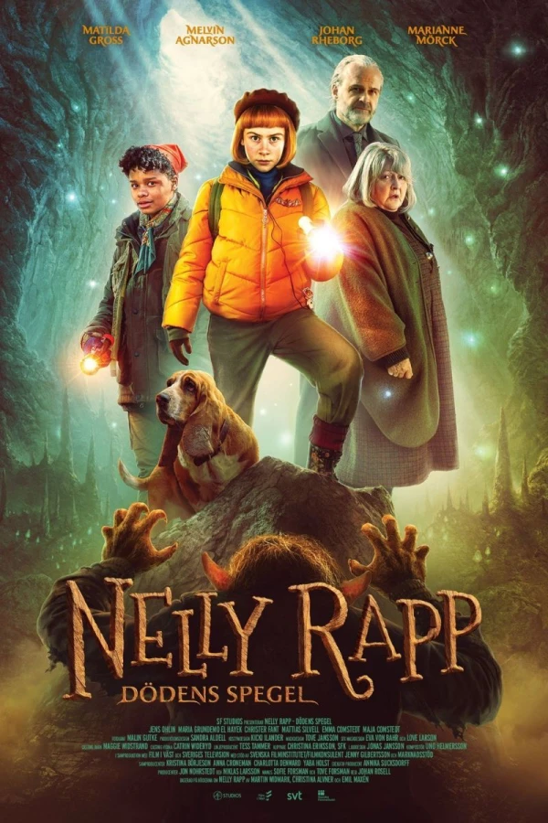 Nelly Rapp - Dödens spegel Plakat