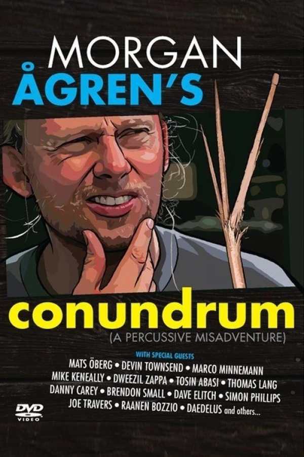 Morgan Agren's Conundrum: A Percussive Misadventure Plakat