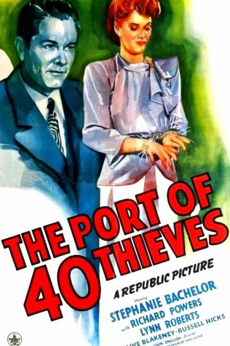 Port of 40 Thieves Plakat