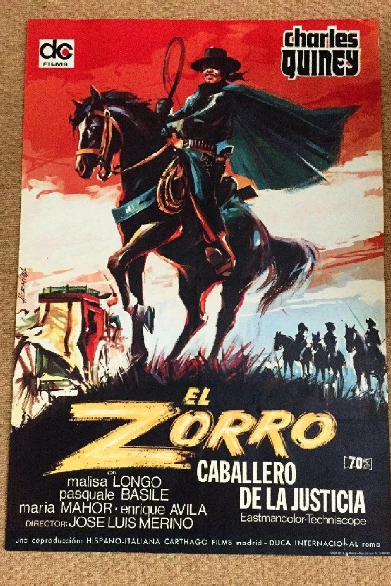 Zorro, Rider of Vengeance Plakat