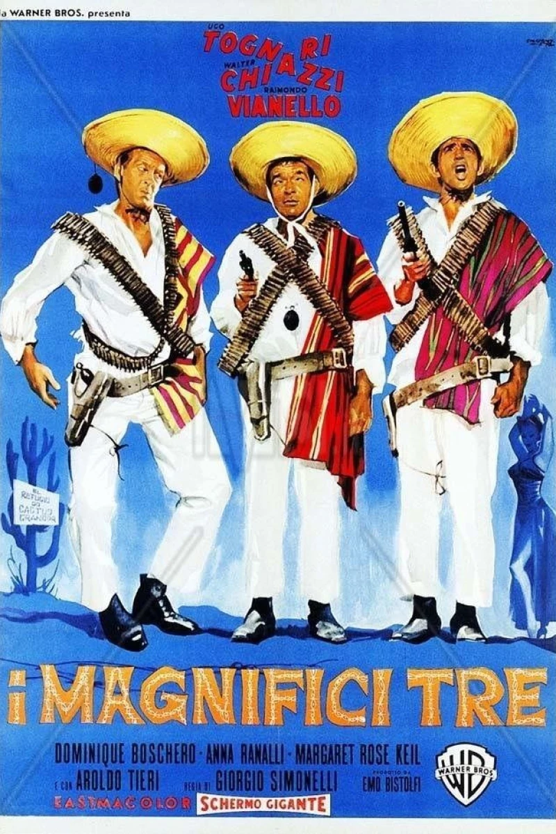 I magnifici tre Plakat