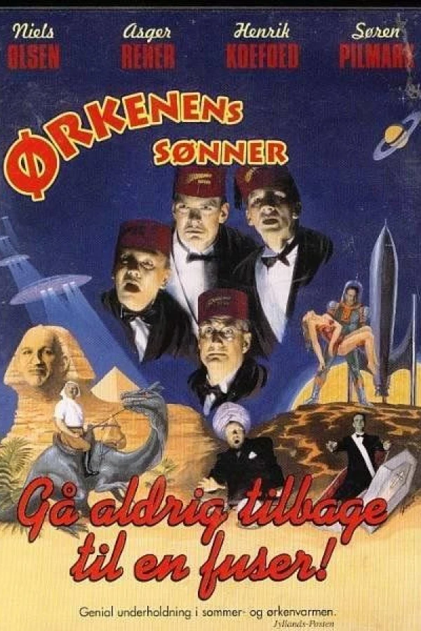 Oerkenens Soenner - Gaa aldrig tilbage til en fuser (1997) Plakat