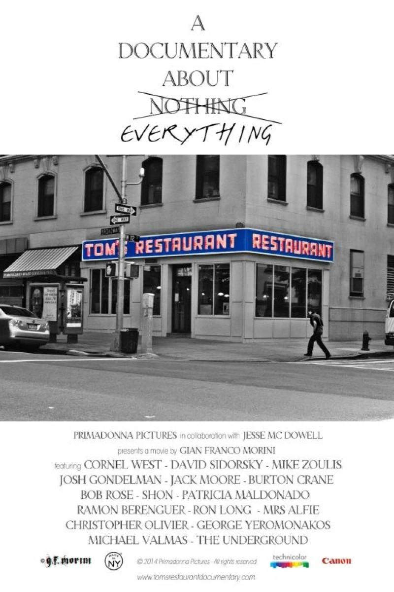 Tom's Restaurant - A Documentary About Everything Plakat