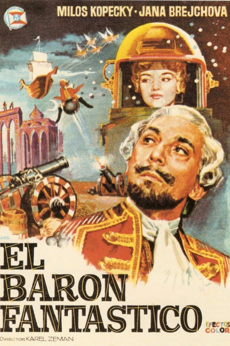 Baron Münchausens fantastiske oplevelser Plakat