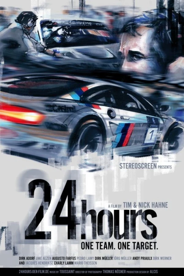 24 Hours - One Team. One Target. Plakat