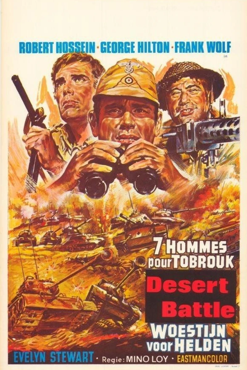 La battaglia del deserto Plakat