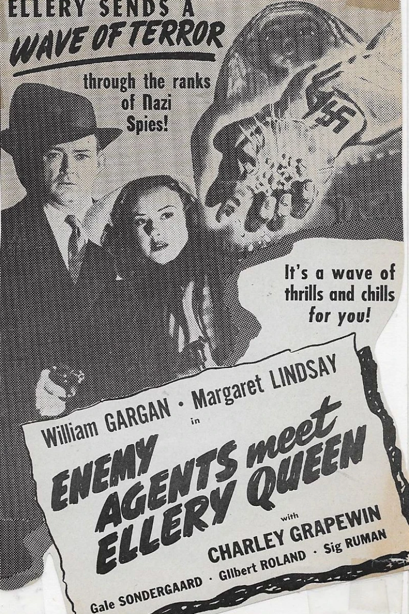 Enemy Agents Meet Ellery Queen Plakat