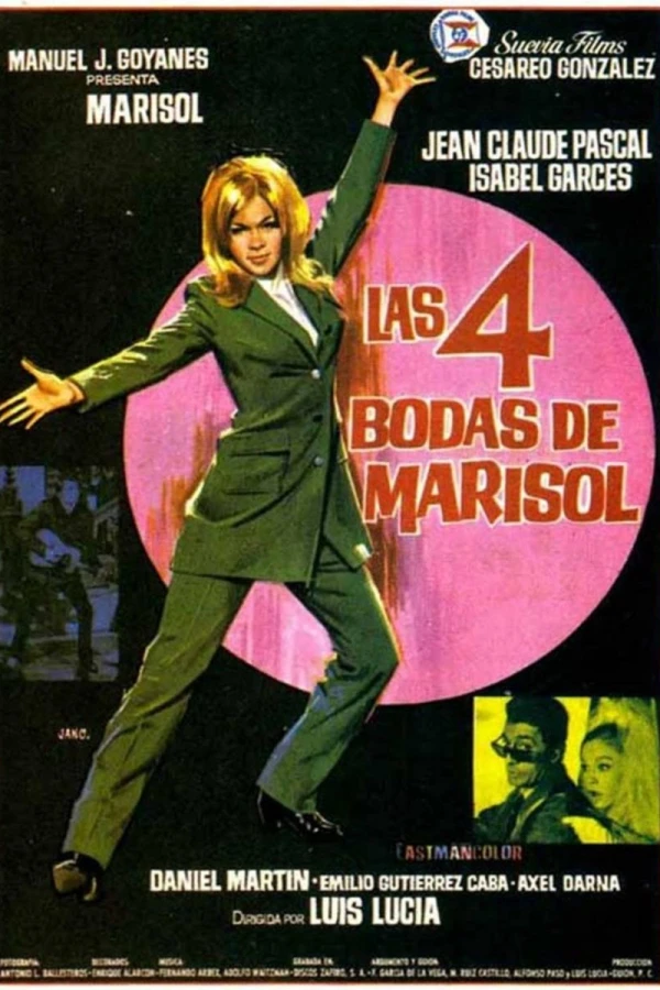 Las 4 bodas de Marisol Plakat