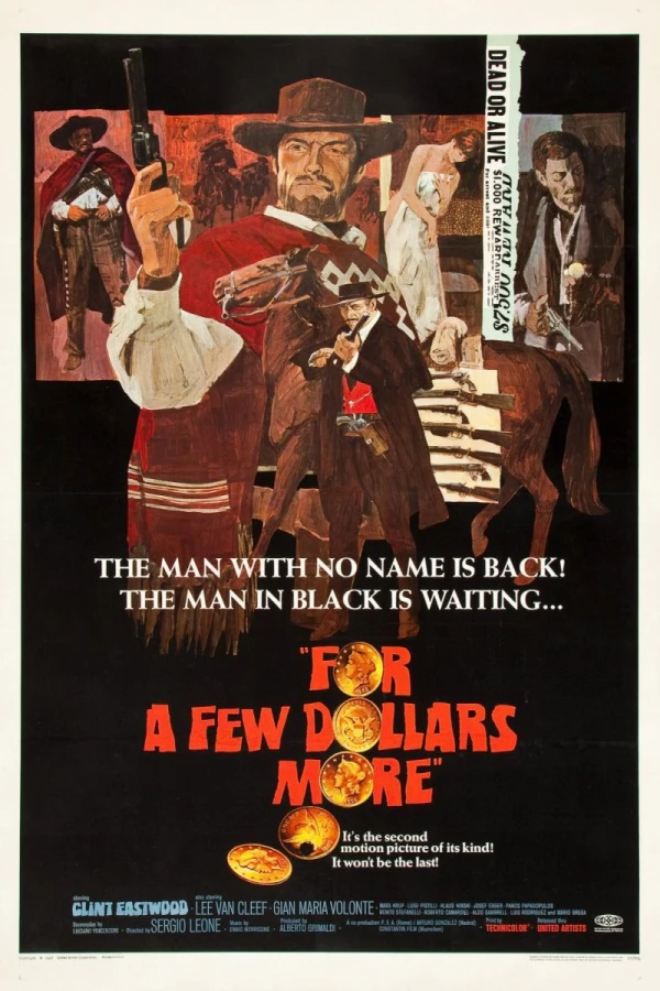 For a Few Dollars More Plakat