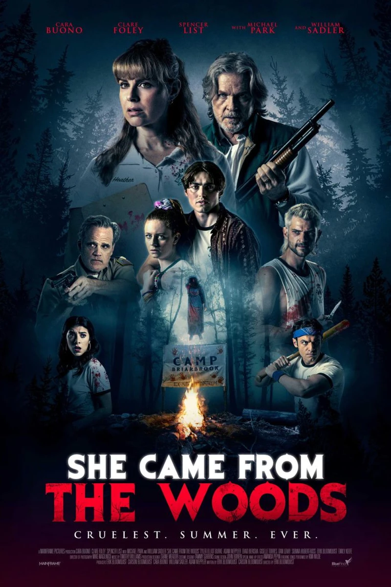 She Came from the Woods Plakat