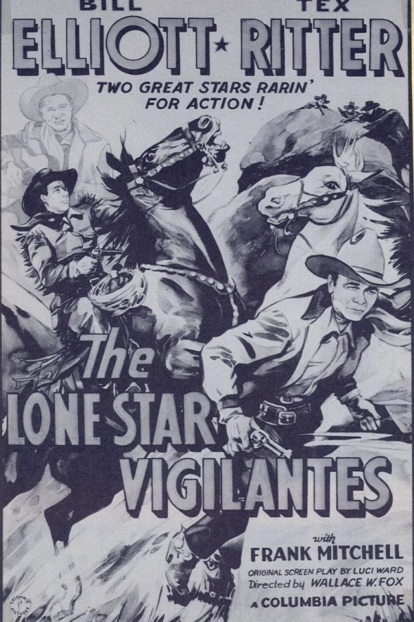 The Lone Star Vigilantes Plakat