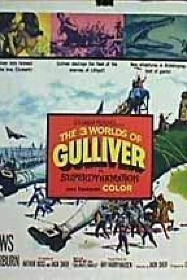 The 3 Worlds of Gulliver Plakat