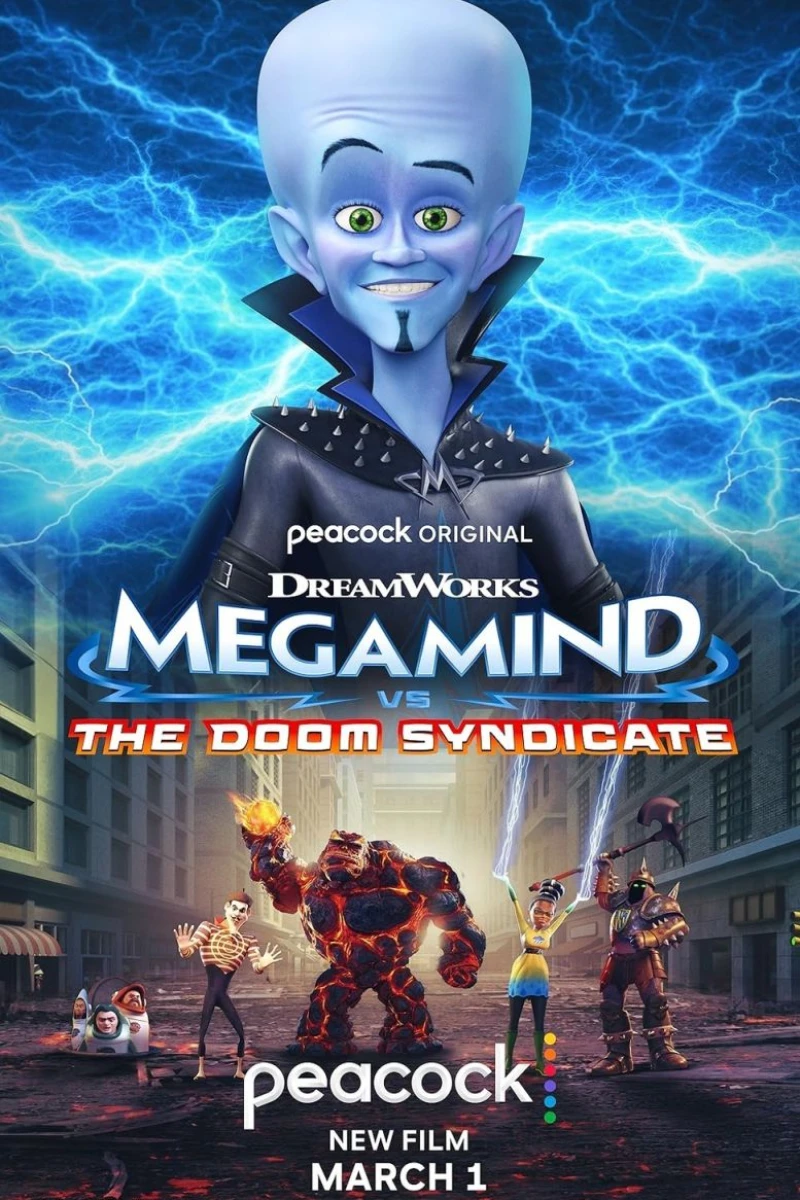 Megamind mod Dommedagssyndikatet Plakat