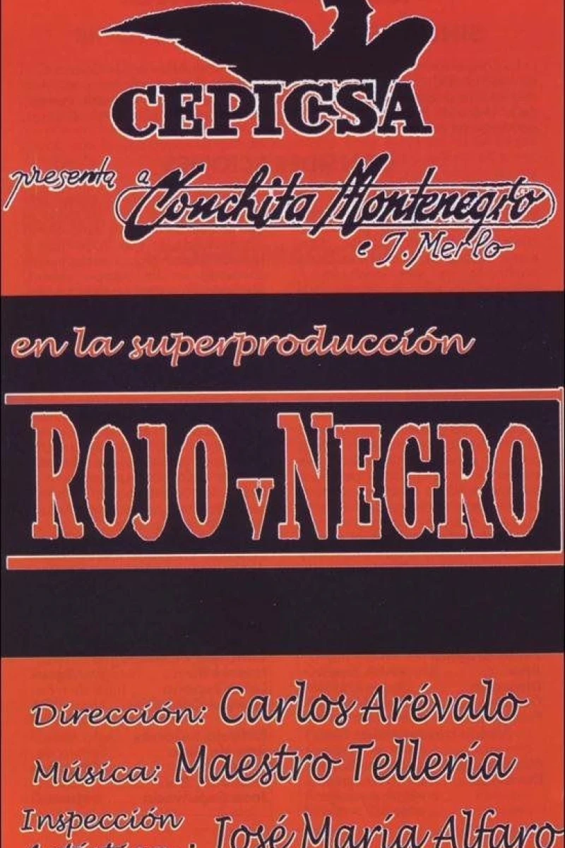 Rojo y negro Plakat