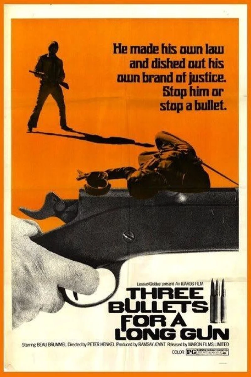 Three Bullets... for a Long Gun Plakat