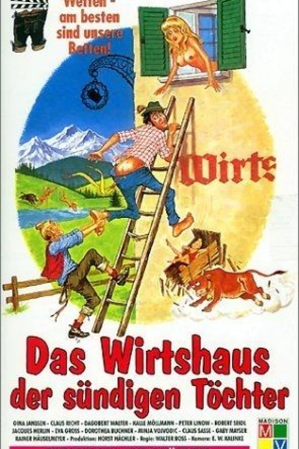 Das Wirtshaus der sündigen Töchter Plakat