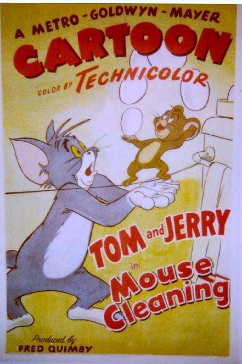 Mouse Cleaning Plakat