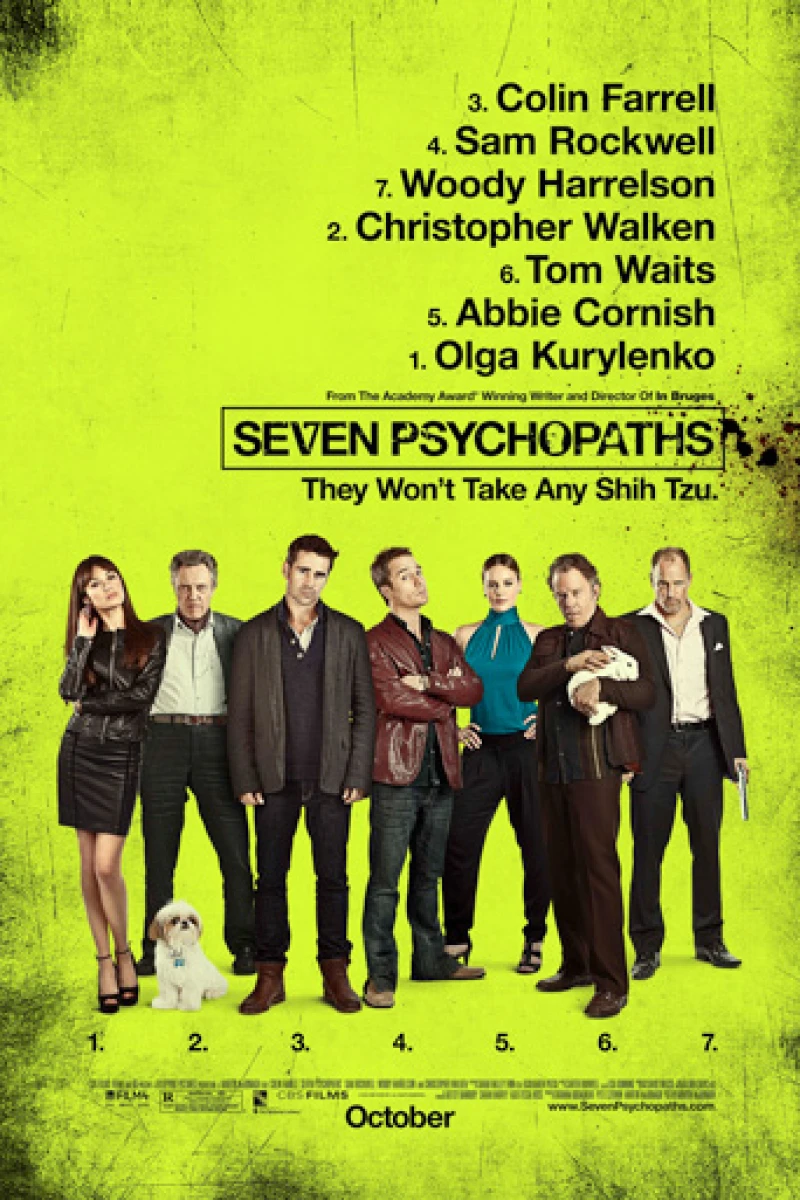 Seven Psychopaths Plakat
