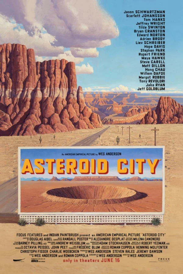 Asteroid City Plakat