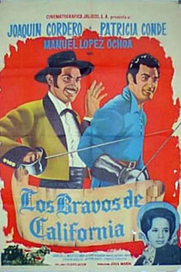 Los bravos de California Plakat