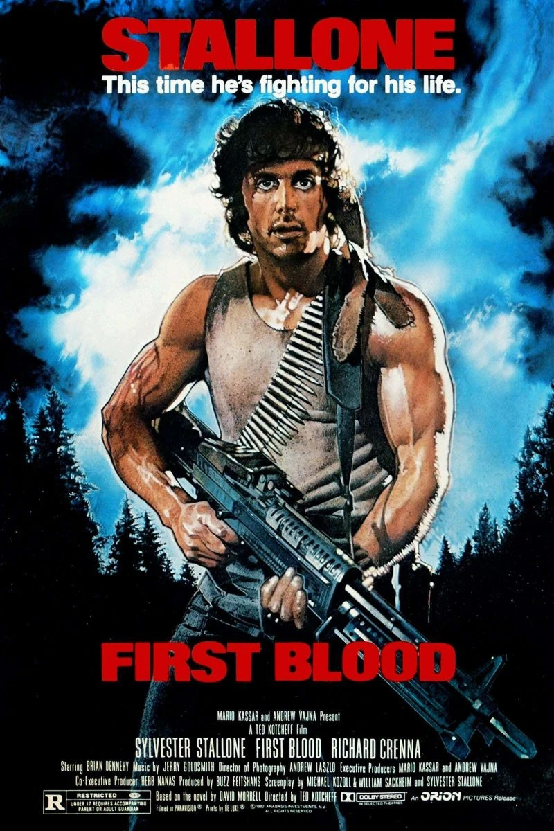 First Blood Plakat