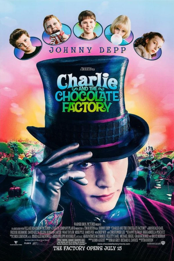 Charlie og chokoladefabrikken Plakat