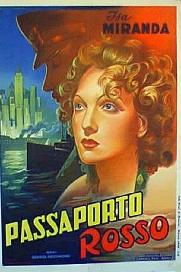 Passaporto rosso Plakat