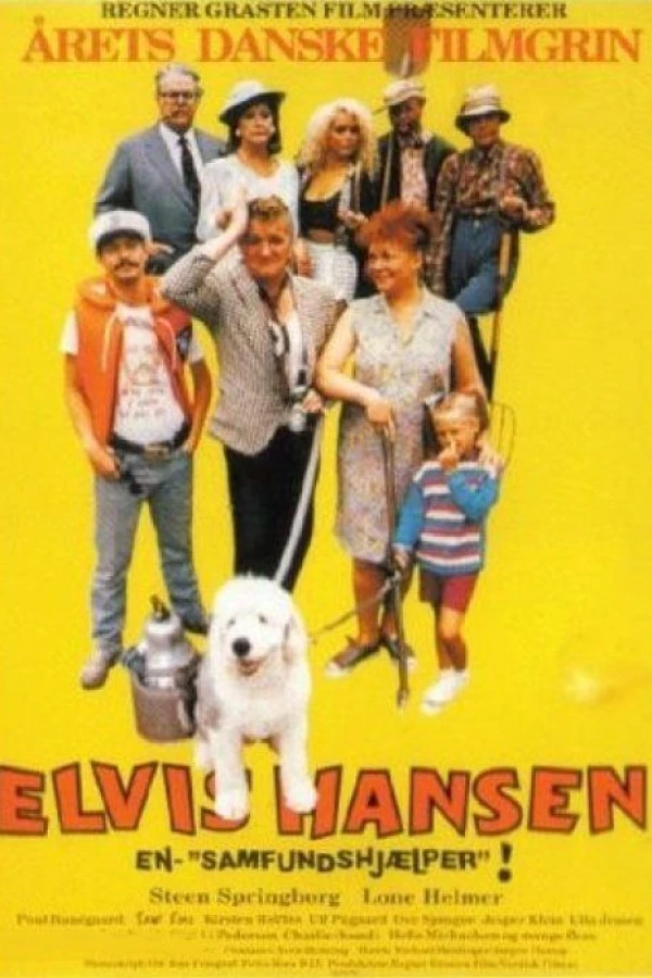 Elvis Hansen En Samfundshjaelper Plakat