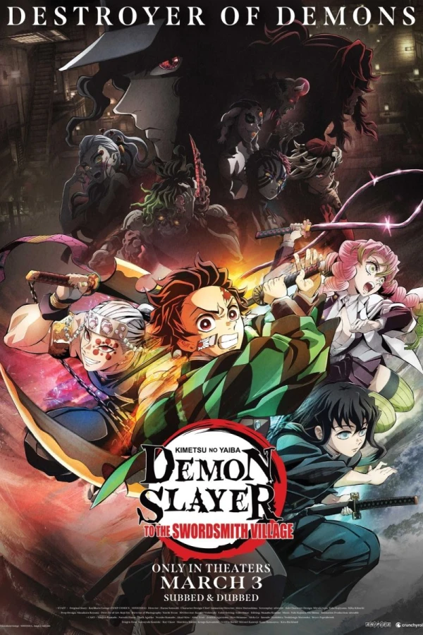 Demon Slayer: Kimetsu No Yaiba - To the Swordsmith Village Plakat