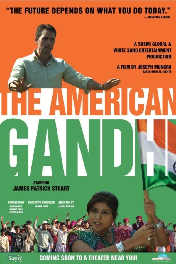 The American Gandhi Plakat