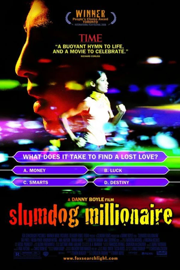 Slumdog Millionaire - Drengen der havde svar på alt Plakat