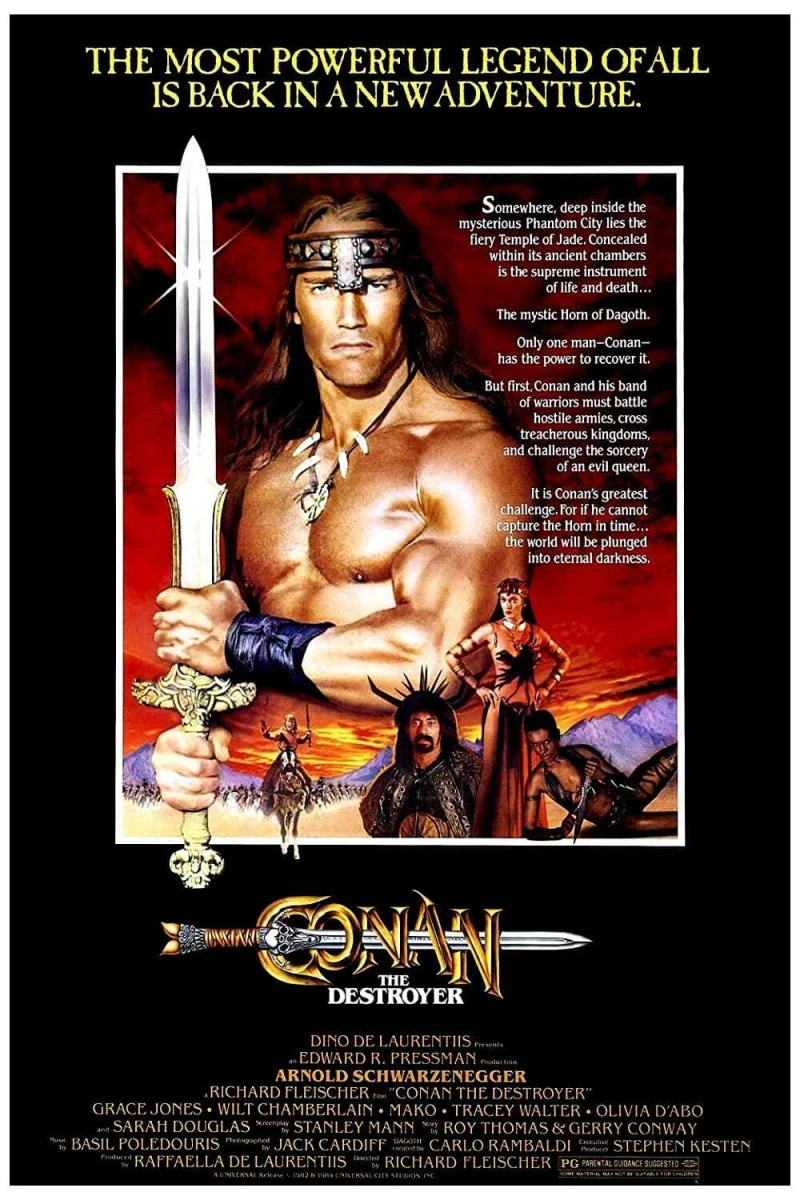 Conan den uovervindelige Plakat