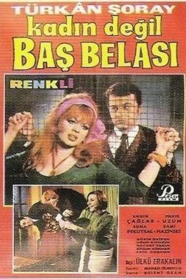 Kadin degil bas belasi Plakat