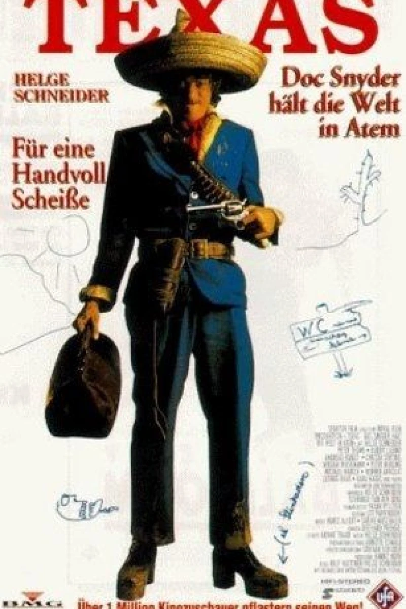 Texas - Doc Snyder hält die Welt in Atem Plakat