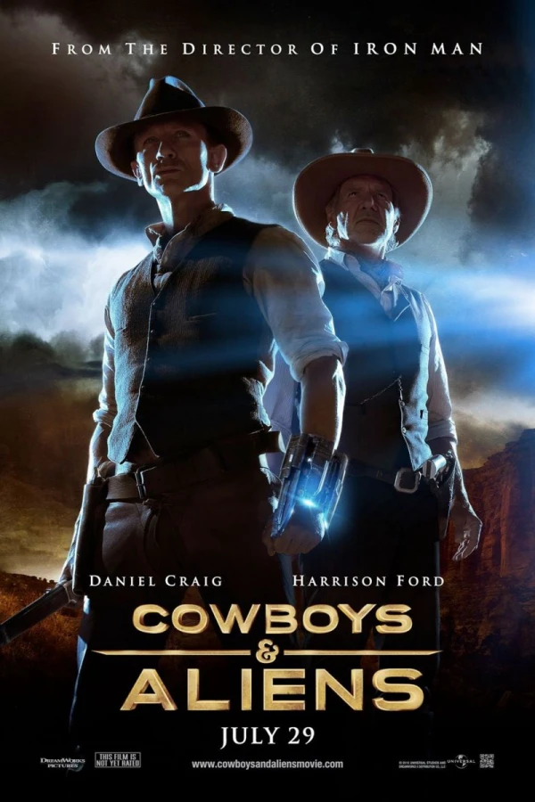 Cowboys Aliens Plakat