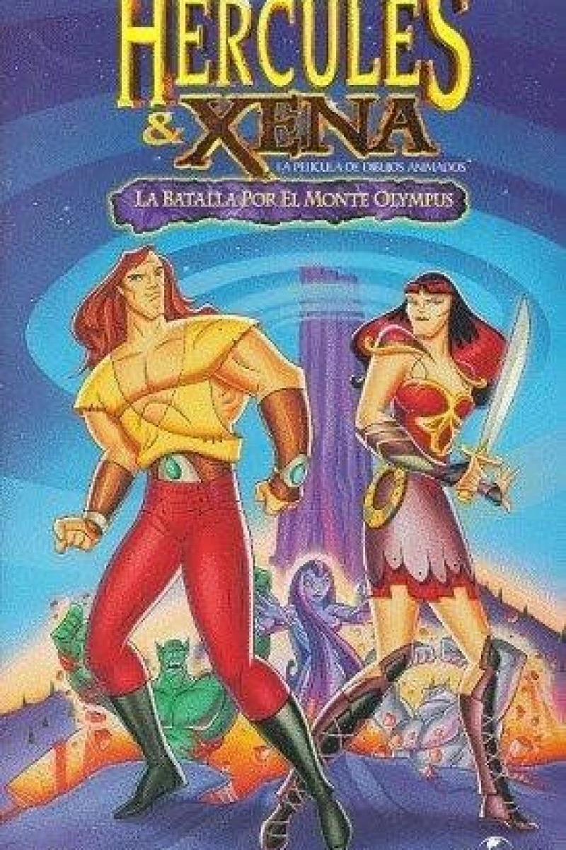 Hercules and Xena - The Animated Movie: The Battle for Mount Olympus Plakat
