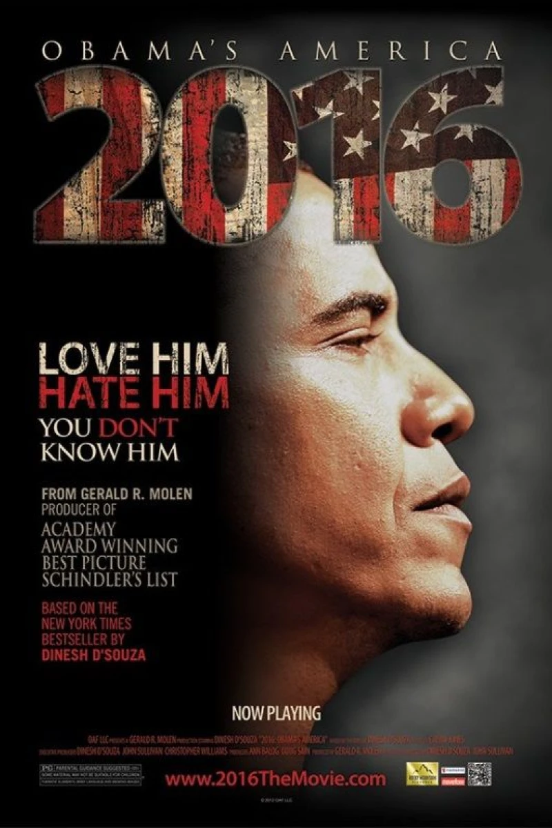 2016: Obama's America Plakat