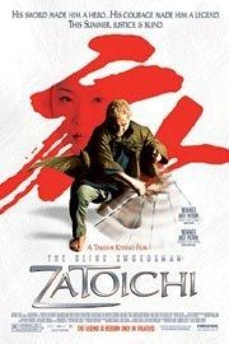 The Blind Swordsman: Zatoichi Plakat