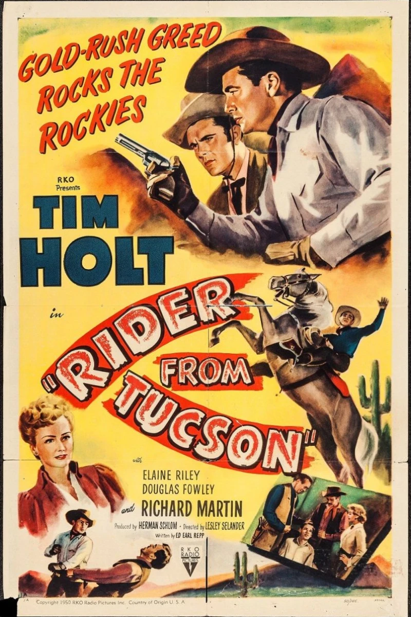 Rider from Tucson Plakat