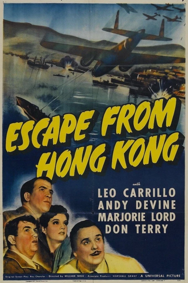 Escape from Hong Kong Plakat