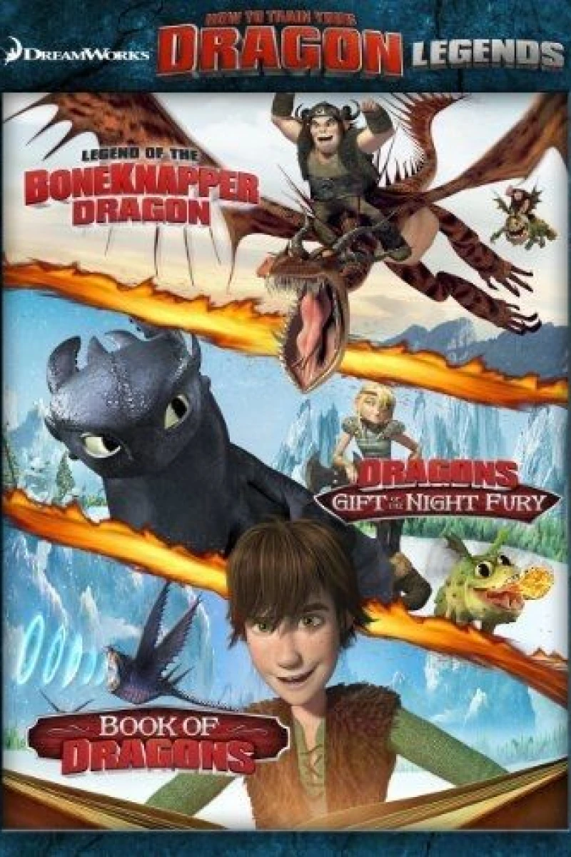 Dreamworks How to Train Your Dragon Legends Plakat