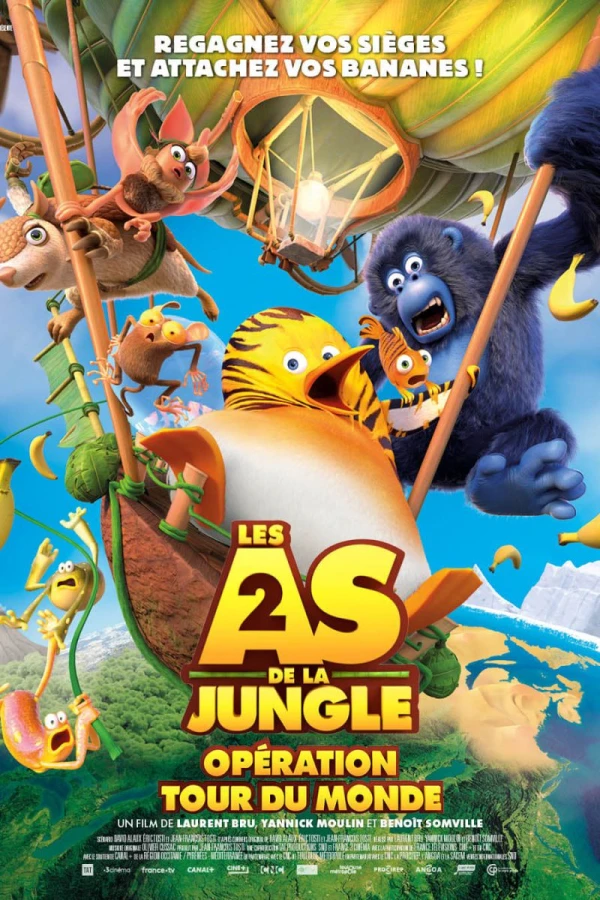 Junglebanden på nye eventyr Plakat