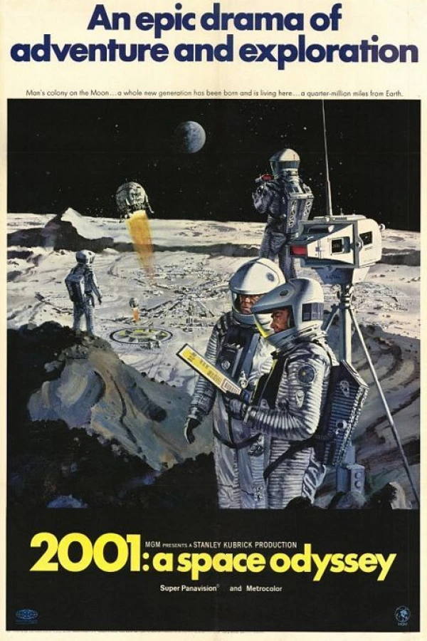 Rumrejsen år 2001 Plakat